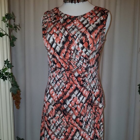 Worthington Snake like pattern dress Sz XL - Picture 1 of 4